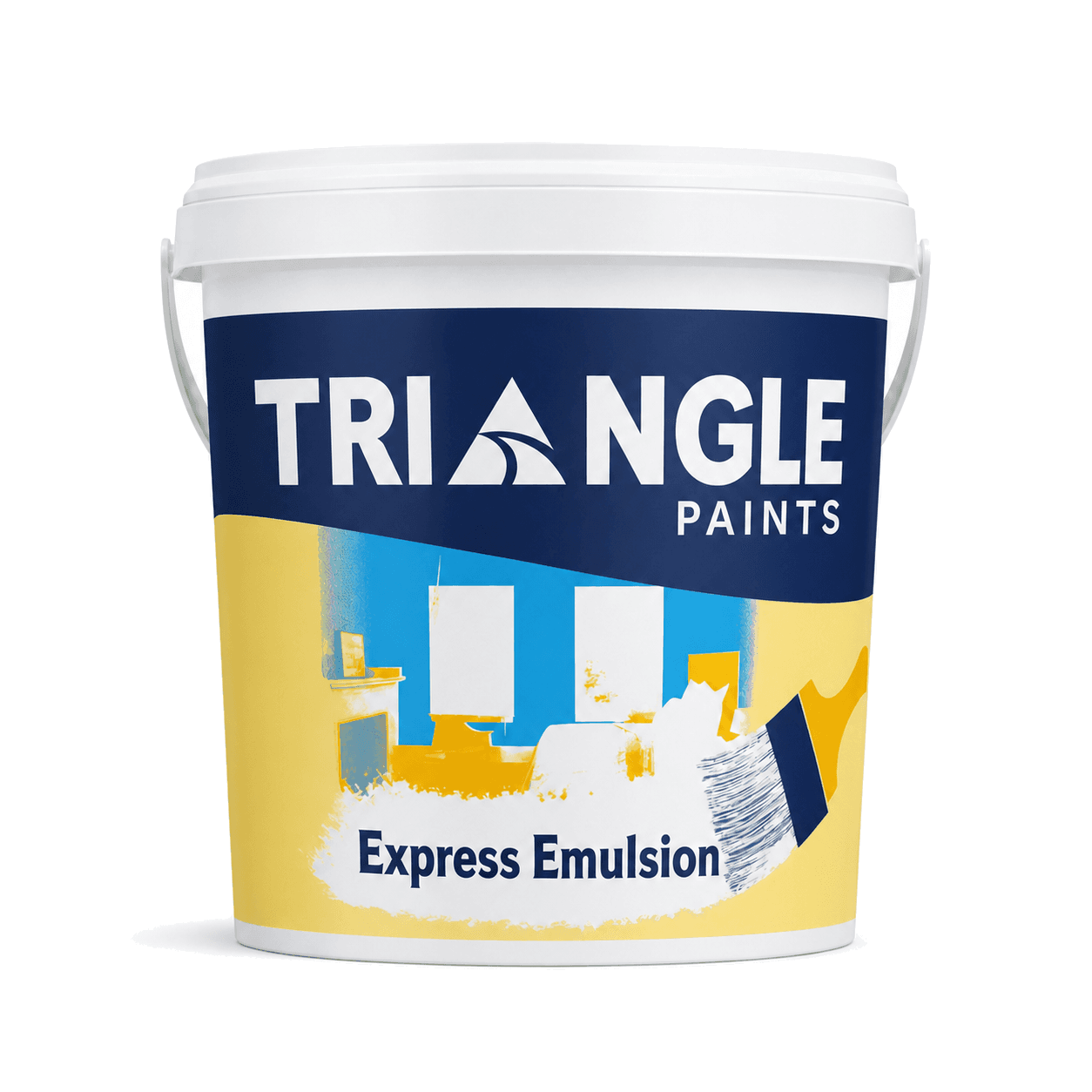 Triangle Paints Express Economy Emulsion bucket