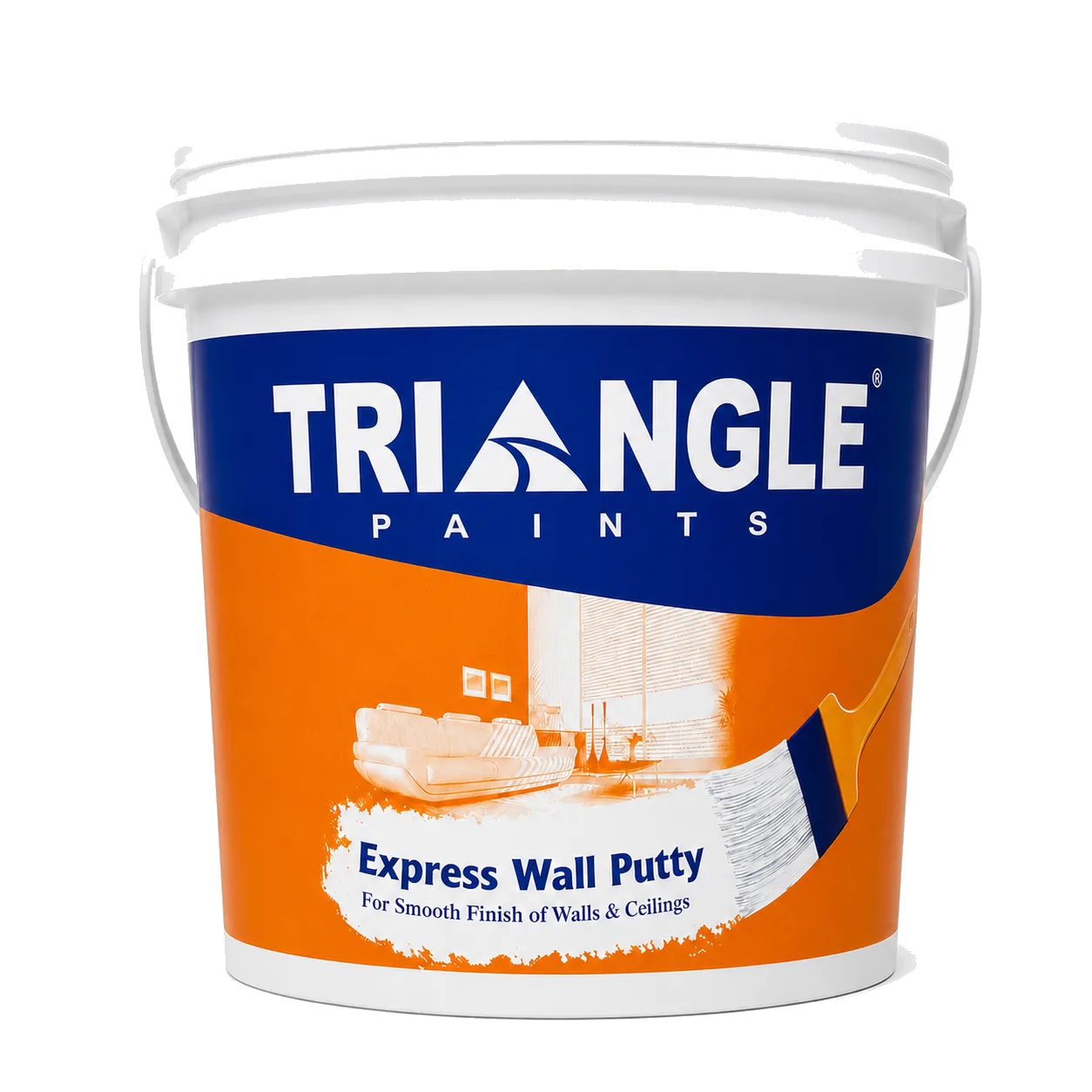 Triangle Paints Express Wall Putty crack filler and base coat