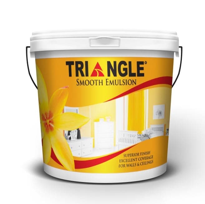 Triangle Paints Supreme Smooth Emulsion bucket