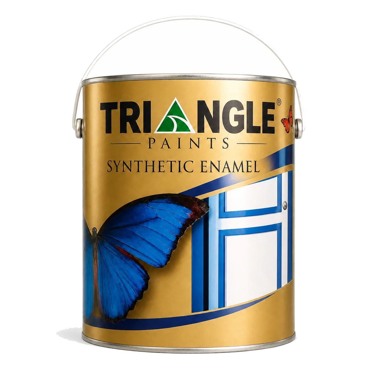 High-gloss synthetic enamel paint for wood and metal surfaces in Pakistan